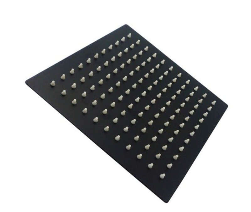 6INCH BLACK SHOWER HEAD